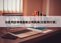 以色列区块链最新公司新闻[以色列行情]